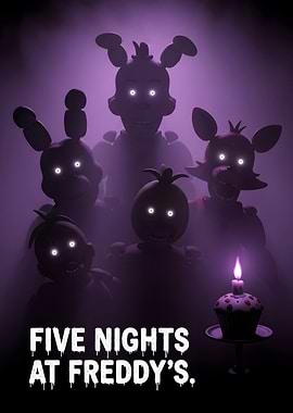 Five Nights at Freddy's Group Shot