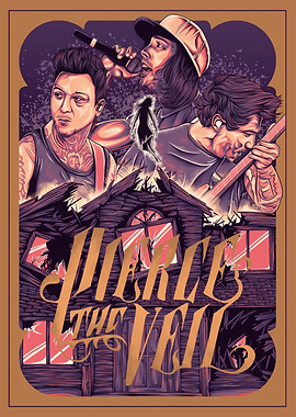 Pierce the Veil Band Poster