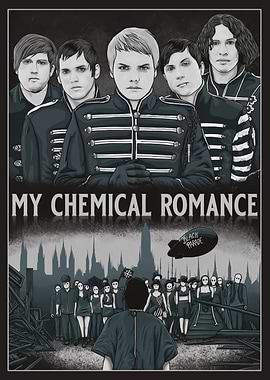 My Chemical Romance Black Parade Poster