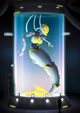 Cyborg Mermaid