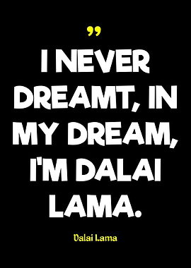 Dalai Lama Quote on Black