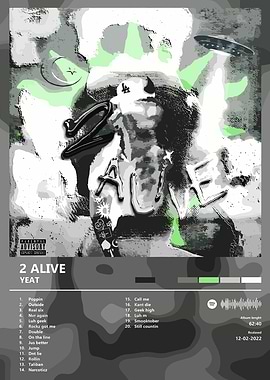 Yeat - 2 Alive Album Cover