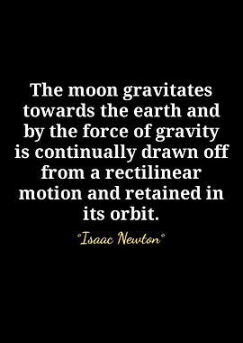 Isaac Newton Quote on Gravity