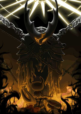 Hollow Knight Radiance Digital Art