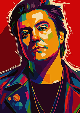 Colorful Portrait of Synister Gate