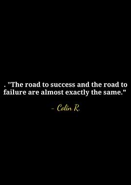 Success and Failure Quote