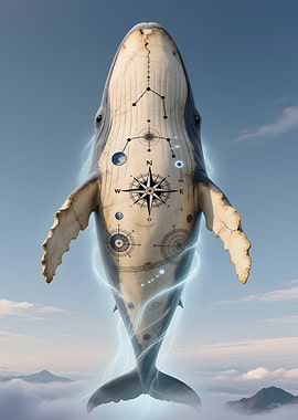 Celestial Whale in the Sky