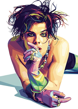 Yungblud Pop Art Portrait