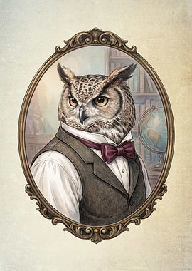 Owl Portrait
