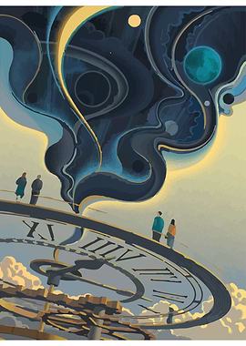 Surreal Clockwork Time Travel