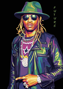 Future Portrait Pop Art