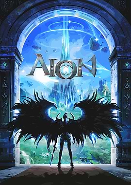 Aion Game Angelic Figure