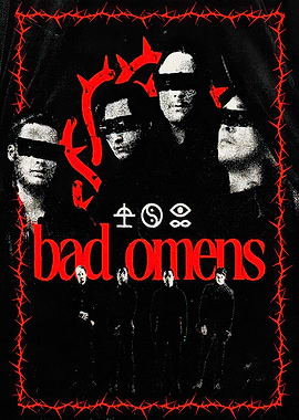 Bad Omens Band Poster