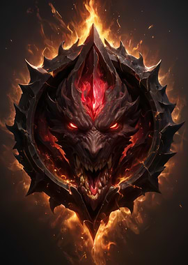 Fiery Demon Emblem