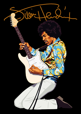 Jimi Hendrix art