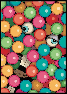 Gumball Eyes Ball