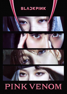 BLACKPINK - Pink Venom Album Art