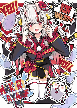 Nakiri Ayame Illustration
