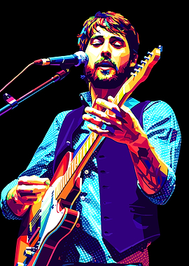 Ryan Bingham pop art style