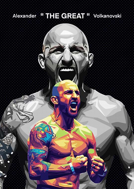 Alexander Volkanovski 'The Great' Art