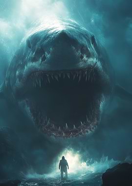 Giant Shark Encounter