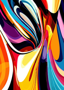 Colorful Abstract Swirls
