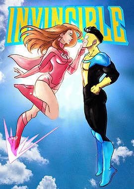 Invincible Atom Eve Comic Art