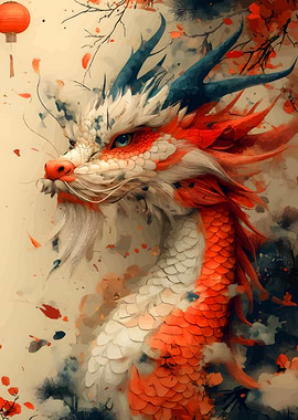 Chinese Dragon Art