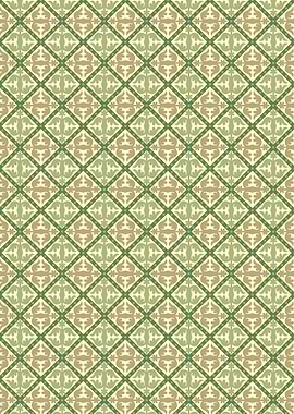 Floral Diamond Pattern