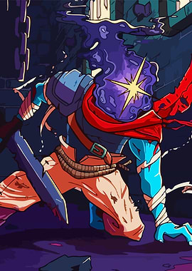 Dead Cells Game Character Illustration