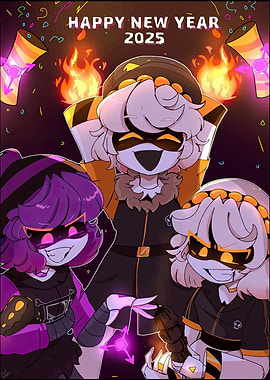 Happy New Year 2025 Celebration