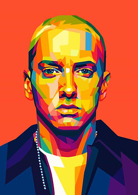 Eminem Pop Art Portrait