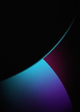 Abstract Curves with Gradient Colors