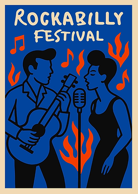 Rockabilly Festival Poster