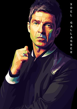Noel Gallagher Portrait