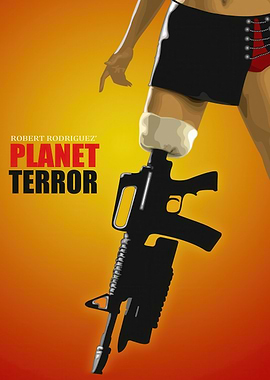 Planet Terror Movie Poster Art