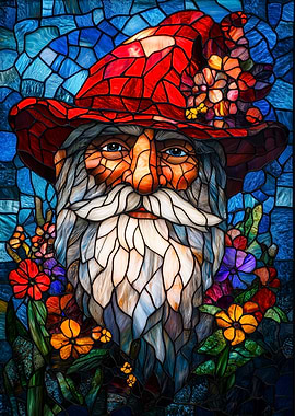 Stained Glass Wizard