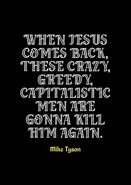 Mike Tyson Quote on Jesus