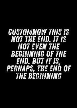 Inspirational Quote on Black Background