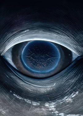 Whale Eye Close-Up