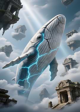 Stone Whale in the Sky