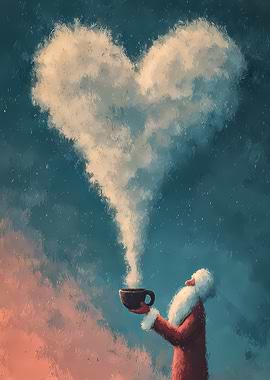 Santa's Heartwarming Coffee Break