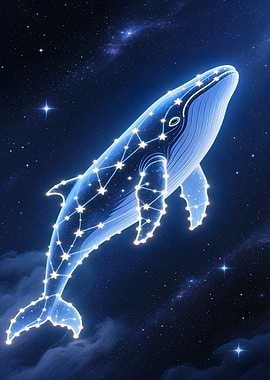 Celestial Whale Constellation