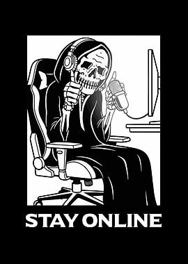 Stay Online: Grim Reaper Gamer