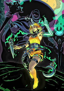 Hades Game Character Illustration