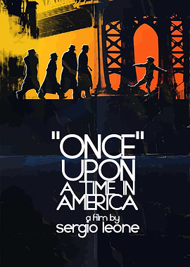 Once Upon a Time in America Poster