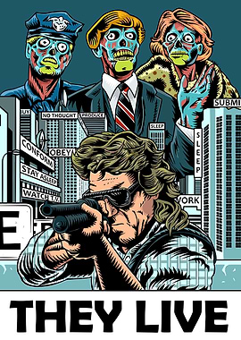They Live Movie Poster Art