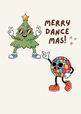 Merry Dance Mas Cartoon