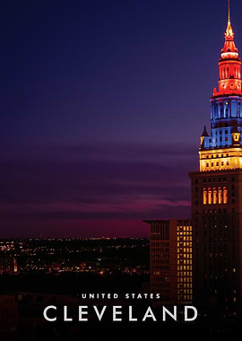 Cleveland at Night
