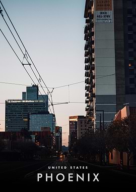 Phoenix Cityscape at Dusk